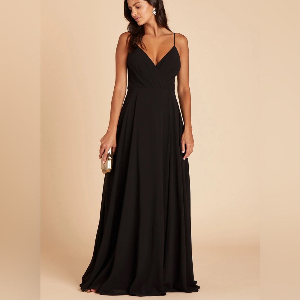 Birds Grey bridesmaid dress